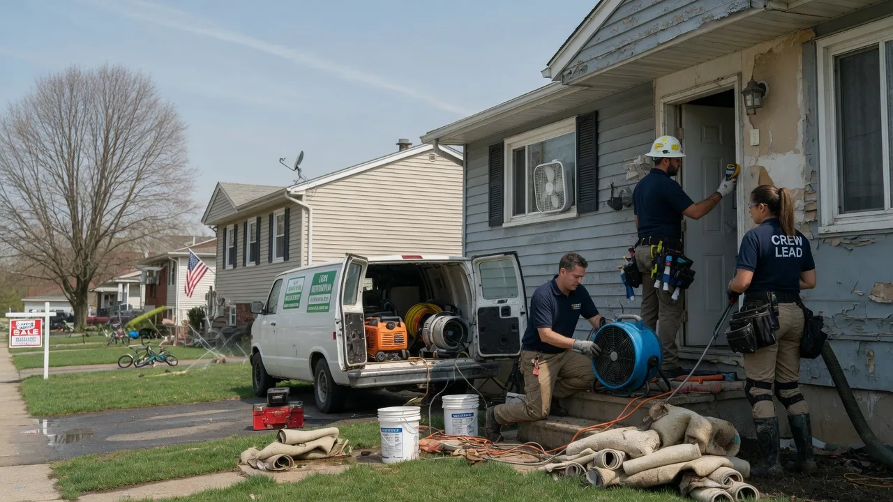 Flood Cleanup in Collingswood, NJ near me